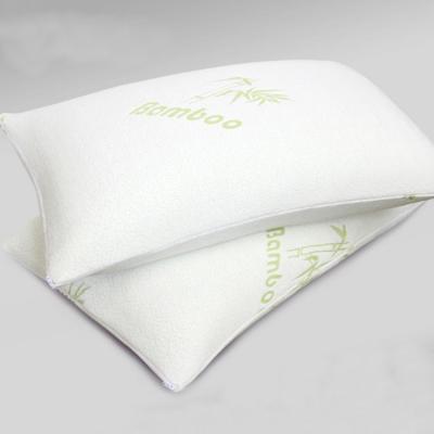 China Anti-Apnea Adjustable Size Bamboo Charcoal Shredded Foam Pillow Bamboo With High Quantity PU Foam for sale