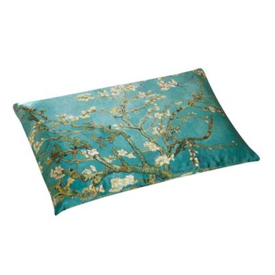 China 40cm x 45cm Exceptional Value 100% Pure Mulberry Silk Printed Pillowcases Disposable Set for sale