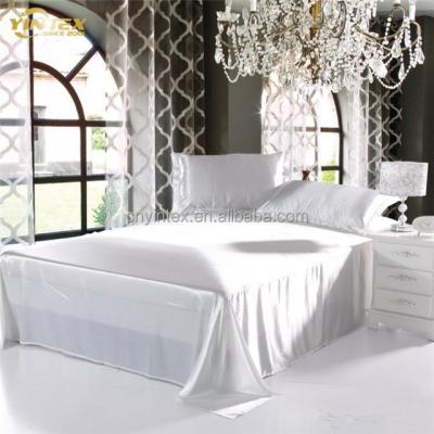 China Blackberry Luxury Disposable Smooth Silk 100% Silk Bedding Sets for sale