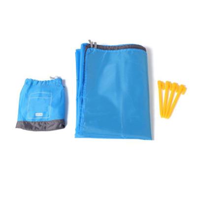 China 2021 Eco-friendly Polyester Amazon Hot Selling Mat Waterproof Picnic Mat Set Outdoor Foldable Sand Beach Blanket for sale