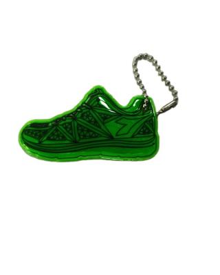 China OEM Plastic Shoe Shape Charm Gift Glow-in-the-Dark Hanging Decoration Promotional Items for sale