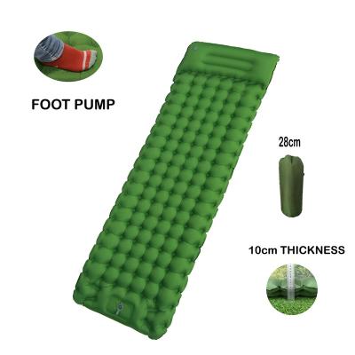 China Super Quality Thicken TPU Widened Inflatable Sleep Mat Outdoor Inflatable Bottom Sleep Pad for sale