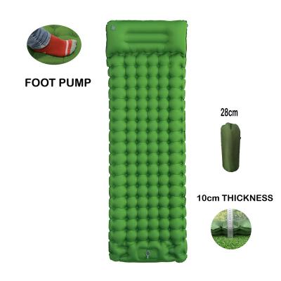 China TPU Factory Sale Large Inflatable Sleep Pad Sleep Mat For Camping Camping Sleep Pad for sale