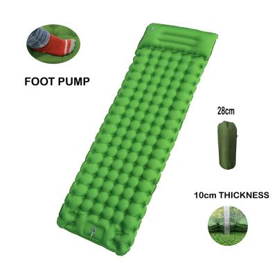 China Factory Sale TPU Large Inflatable Ultralight Inflatable Sleep Pad Sleep Mat for sale