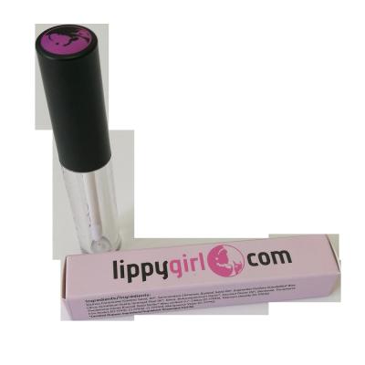 China cosmetics lipstick box  lip gloss cardboard box lip balm paper box for sale