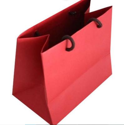 China red wine bag with handle custom paper wine bag with ribbon wine shopping bag for sale