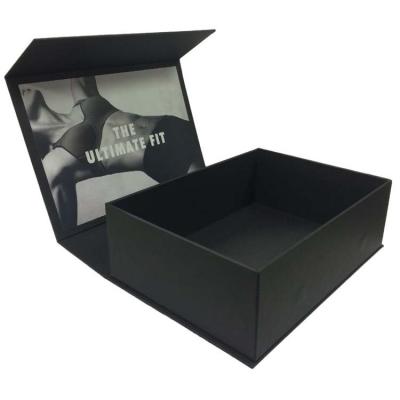 China bespoke wedding dress gift box  sportswear paper box gym suit box book shape sports garment paper box for sale