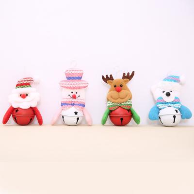 China Fashionable Jingle Bells Christmas Cartoon Doll Decorations Christmas Bells Luxury Gift for sale