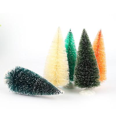 China Mini Christmas Trees Desktop Christmas Tree Fashionable Toy Decoration Christmas Gift Corlorful Set for sale