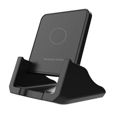 China Chinese Manufacturer 10W Qi Wireless Mobile Phone Charger With Stand Fast Charging Wireless Charger for sale