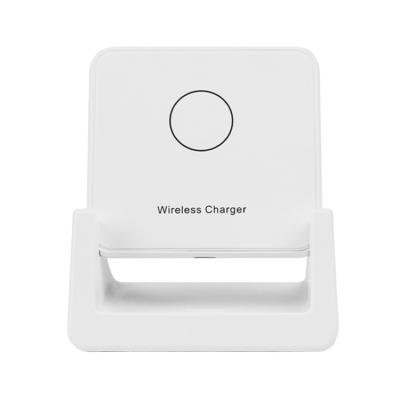 China Mobile Phone QI Charger Stand 15W Table Desktop Wireless Charger Fast Charging Vertical Wireless Charger for sale