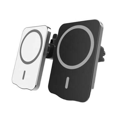 China UniversalÂ   Auto 15W Car Wireless Charger For Phone 13 12 11 XS XR X 8 USB Magnetic Infrared Sensor Phone Holder Mount for sale