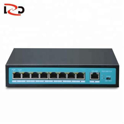 China Gigabit Ethernet POE 8 Port POE Switch Supplement for sale