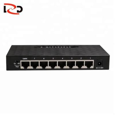 China PoE Data & Power Transmit Shenzhen LZD Brand Managed Industrial PoE Switch With 6 PoE Ports for sale