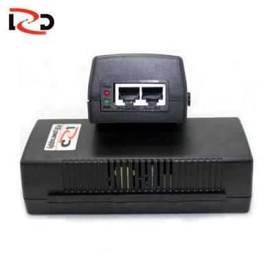 China Hot sale 30w 24v 1.25a poe data and power supply adapter with UK/US/AU/EU plug for sale