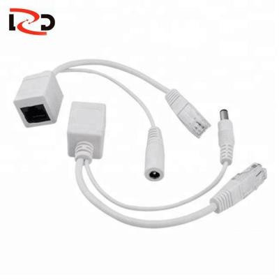 China RJ45 Female And Male Power Over Ethernet Splitter for sale