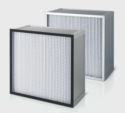 China 100 High Temperature Plate Clean Room Air Conditioning Filter HEPA Cleanroom Laboratory/Lab Mini FFU Units Heavy Duty High Efficiency Air Filter for sale