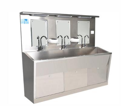 China Hospital clean room engineering hand wash stainless steel sink/small hand wash sink for cleanroom hospital for sale