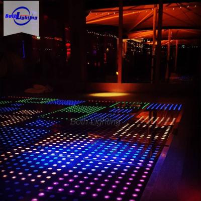 China Wholesale ABS+ tempered glass outdoor dmx led digital dance floor/light led dance floor/wedding floor for sale