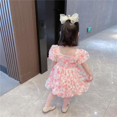 China Breathable C-648 2021 Best Selling Multi Color Tape Embroidery Novelty Fabric For Kids Dress for sale