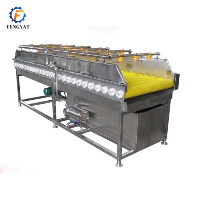 China Industrial Beverage Plant Blueberry Tomato Apple Washing Machine Fruit And Vegetable Washing Line for sale