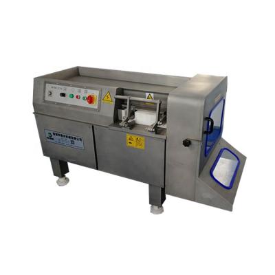 China Food Processing Beef Jerky Cutter Machine Chicken Breast Dicer Machine Price Fish Meat Cube Cutting Machine for sale