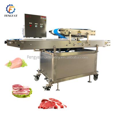 China Chicken Breast Automatic Beef Slicer Food Processing Fresh Meat Meat Slicer Frozen for sale