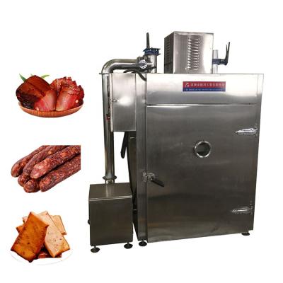 China Full Automatic Meat / Oven Bacon / Sausage Smoker / Home Smoking Machine for sale