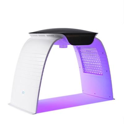 China Skin Tightening 2022 Hot 7 Colors PDT LED Light Therapy Mask Hot Cold Nano Facial Steamer For Photodynamic Device Photon Light Therapy Machine for sale