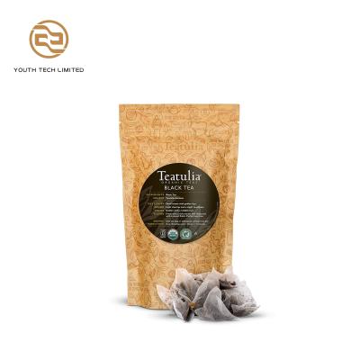 China Hot Selling Recyclable Custom Tea Smell Food Grade Packaging Bags In Safe Proof Material Plastic With Logo for sale