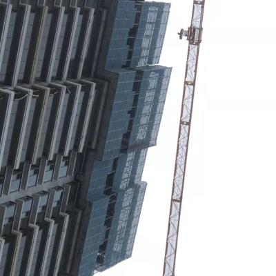 China Q235 Modern Steel Electric Self Climbing Scaffolding for Skyscraper Construction for sale