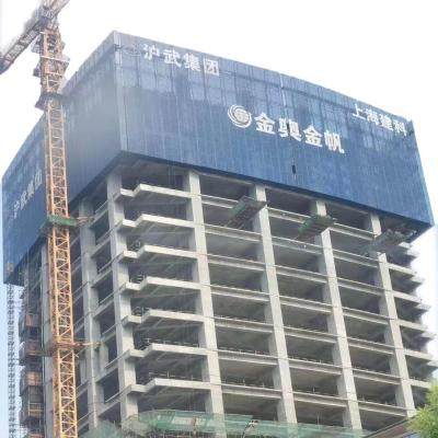 China Modern electric self-climbing scaffolding for skyscraper for sale