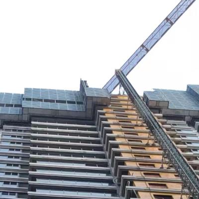 China Q235 modern steel construction safety self erecting scaffolding for sale