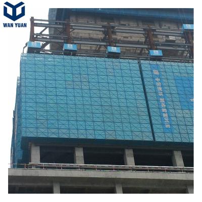 China Modern High Rise Wall Building Metal Self Climbing Scaffolding With Steel Panel for sale