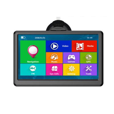 China FM MP3 MP4 Portable Capacitive GPS Navigation Automotive Lifetime FM MP3 MP4 Wink OS Screen DDR3 256M 8GB 800*480 Free Map 7 for sale