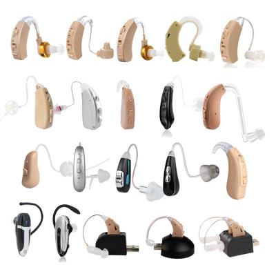 China OEM Hearing Aid Hearing Aids Wholesale Deaf Elderly Rechargeable Mini BTE Custom for sale