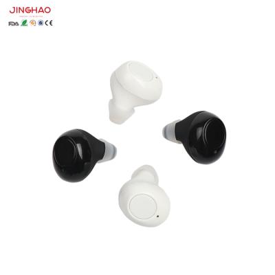 China Hot-selling CIC Portable ITE Amazon Big Button Cost-Effective Mini Rechargeable Hearing Aid For Elderly for sale