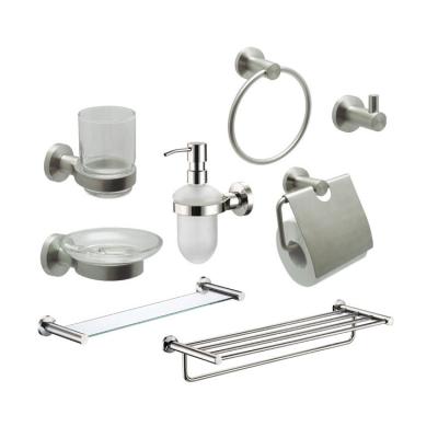 China Traditional Metal Ware Hardware Set Bathroom Bath Toilet Sanitary Accessory for sale