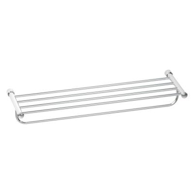 China Fashion Hardware Accessories Bath Towel Rack Brass Holder With Towel Rack for sale