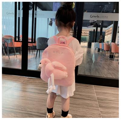 China Polyester Backpack Bags OEM Customized School Bag Cheap Blue White Red Yellow Black Pink Cartoon Kids Children for sale