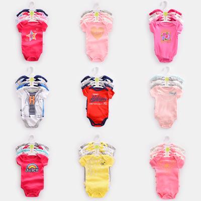 China Lovely Cheap Hot Sale Summer Short Sleeves Baby Clothing Always Soft Lovely Romper for sale