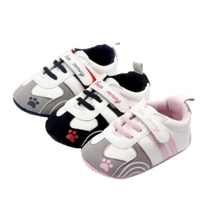 China stylish newborn comfortable baby shoes prewalking shoes with soft sole 11-12-13 for sale