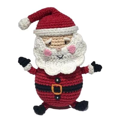 China 2022 Hot Selling Handmade Plush Crochet Toys Christmas Series Baby Toys for sale