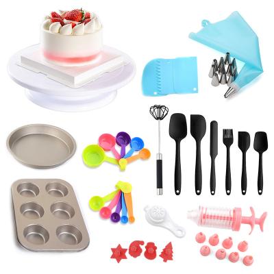 China Sustainable Cake Baking Decorating Tools For Beginner Adults Bakeware Cupcake Bakery Set for sale