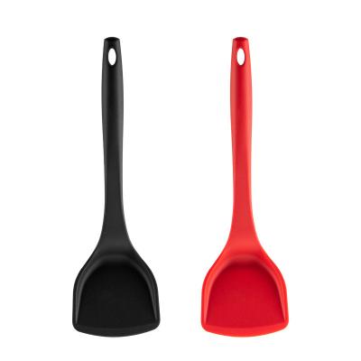 China Home Kitchen Cooking Food Grade Silicone Spatula Fried Shovel High Temperature Scoop Non Stick Vegetable Pot for sale