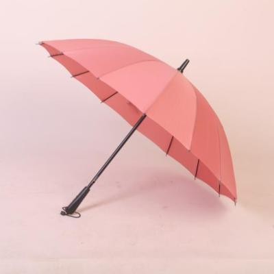 China High Quality Bone Plain Rainbow Umbrella Business Rainbow Umbrella Advertising Promotion Campaign Straight Parasol 16 for sale