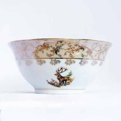 China Viable Chinese Fancy Porcelain Bowls Ceramic Tableware Bowl for sale