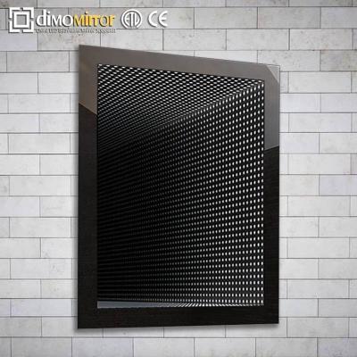 China Luminous Decorative Wall Led Lighted Kelvin RGB Infinity 5050 3d Ultraviolet Mirror for sale