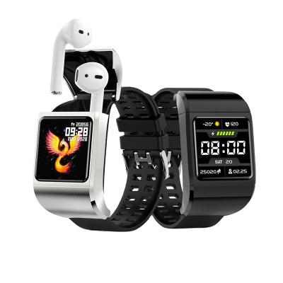 China Touch Screen New 2 In 1 Reloj Smartwatch Waterproof Earphone Smart Watch With Earbuds Earphone G36pro for sale