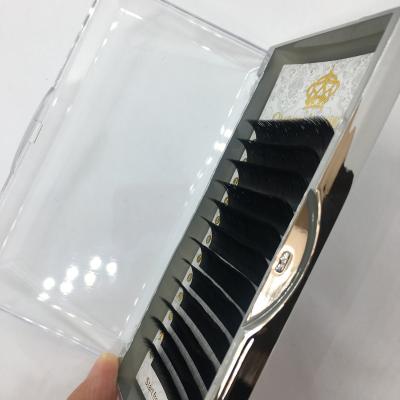 China Ellipe 0.15mm 0.20mm Long Natural Dark Black Eyelash Extensions Premium Eyelash Extensions Flat Eyelash Extensions for sale